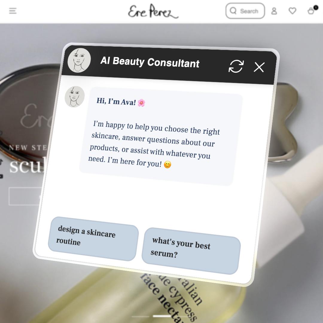 Ere Perez Achieves +11% Conversion with Selzee AI Beauty Assistant